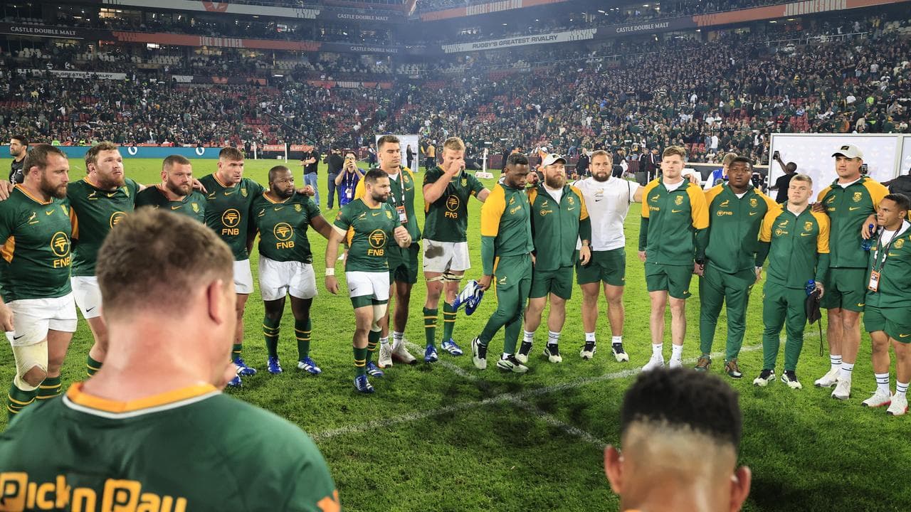 'Slap across the chops': Boks seek a way back in series