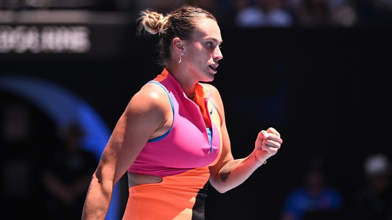 Sabalenka downs Jovic in searing heat to advance to Aussie Open semi-finals