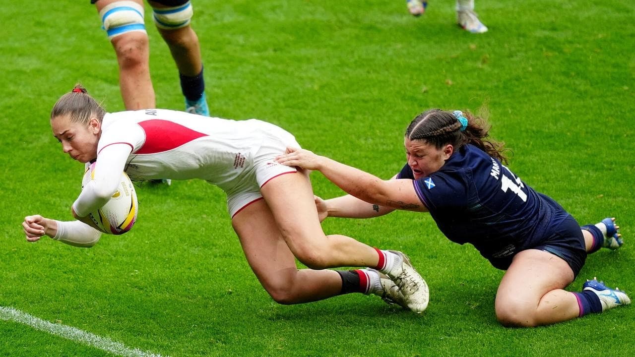 England down Scots to seal France World Cup semi-final clash