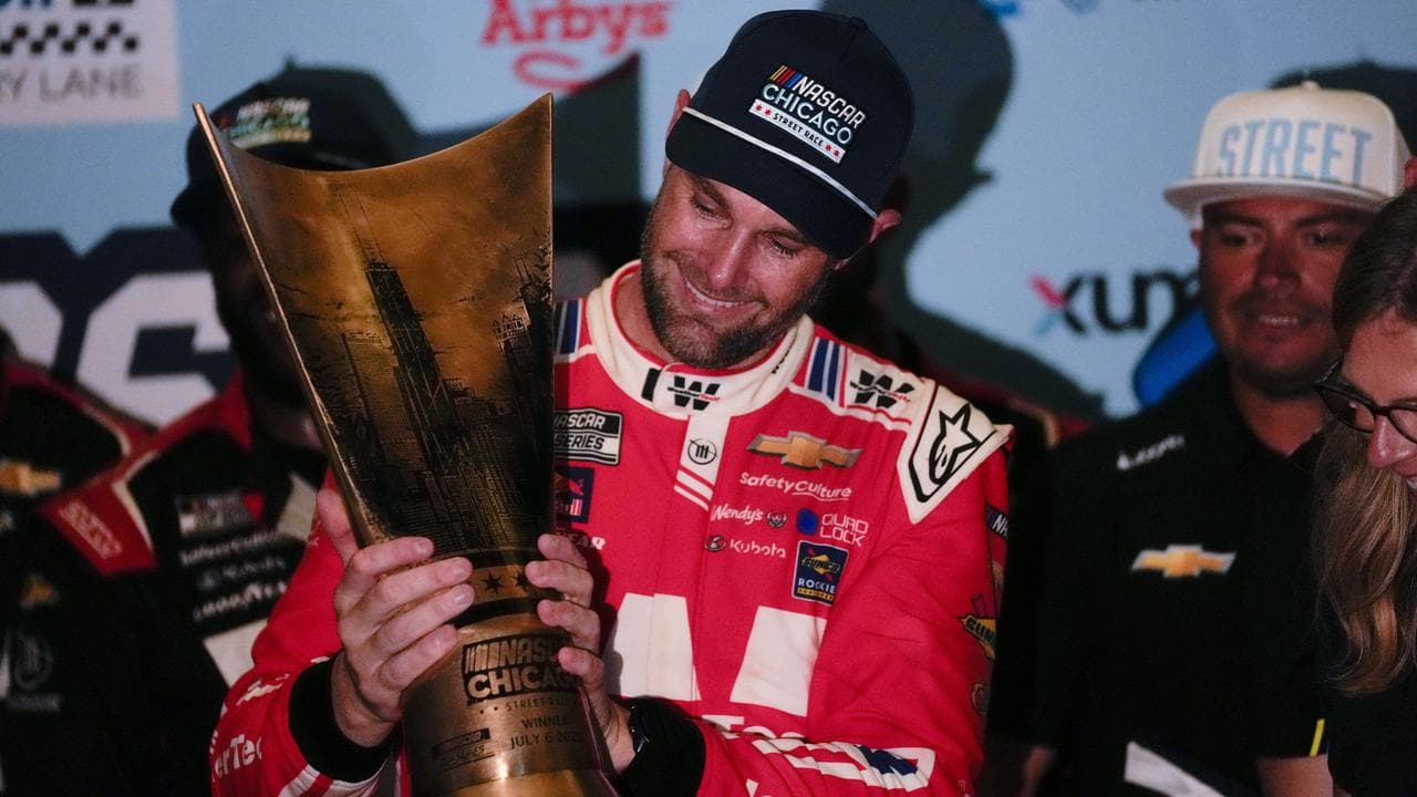 'He's on': Shane van Gisbergen is schooling to become a future NASCAR champion