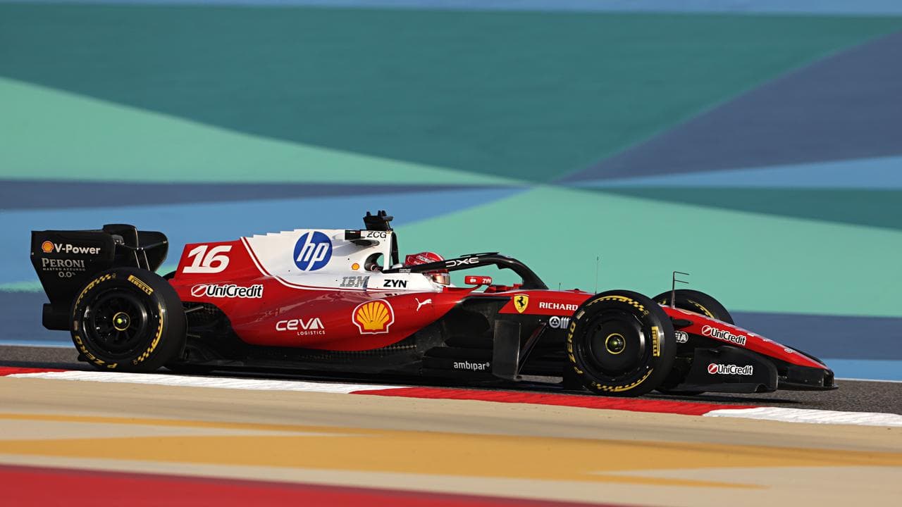 Leclerc fastest as Ferrari leads final day of F1 testing