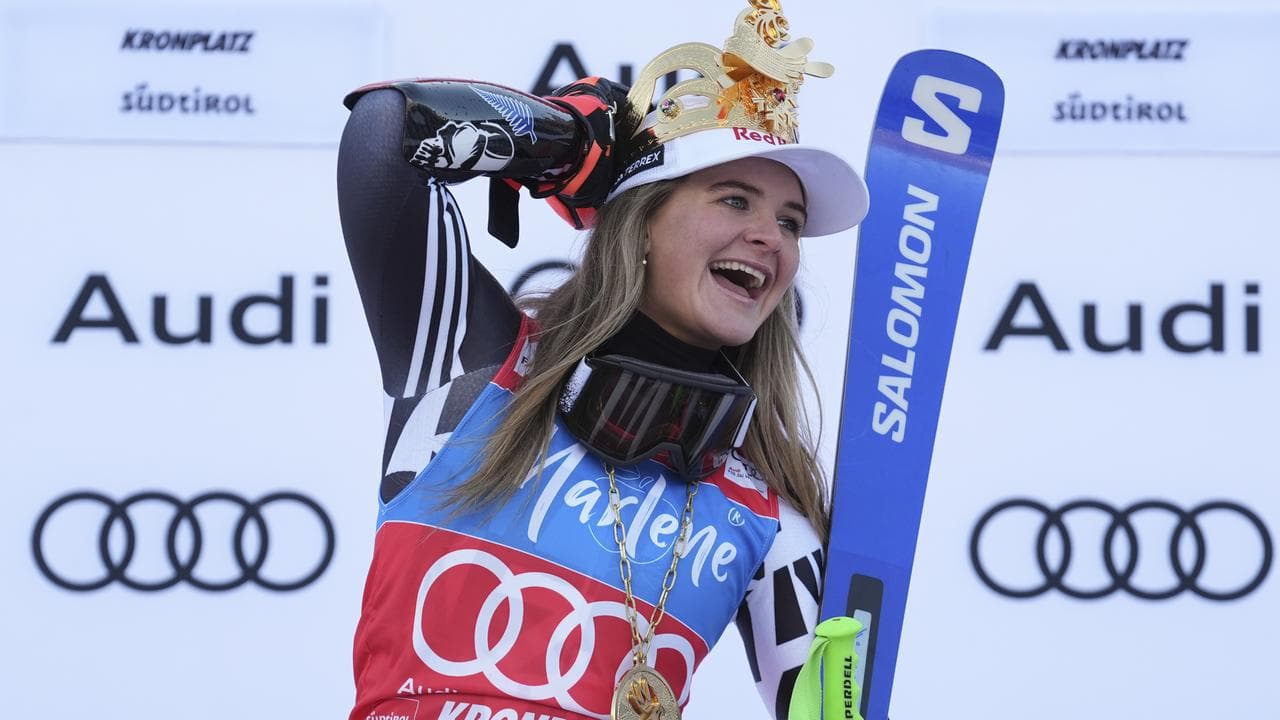 Kiwi Robinson wins giant slalom World Cup after four-year wait