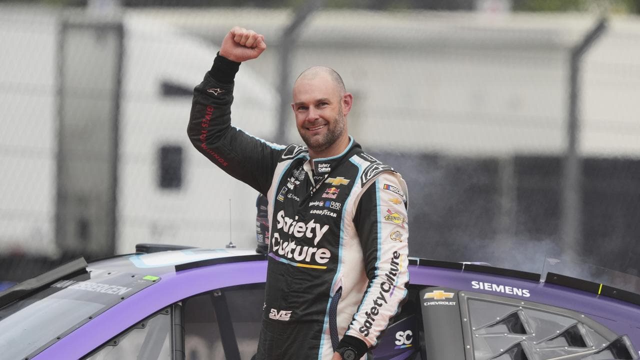Emotional NASCAR win for van Gisbergen in Mexico