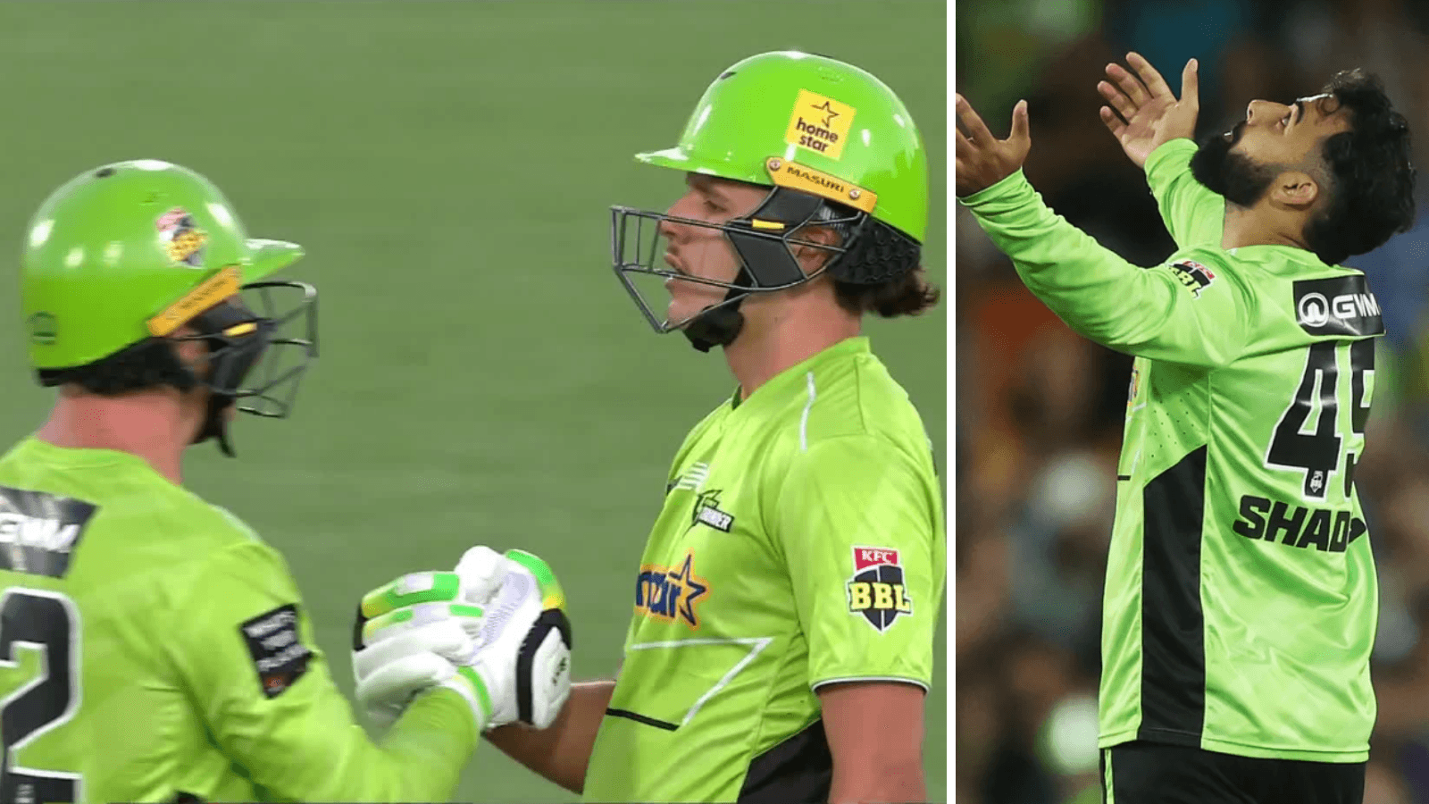 Gilkes, Konstas and Shadab star in Thunder triumph