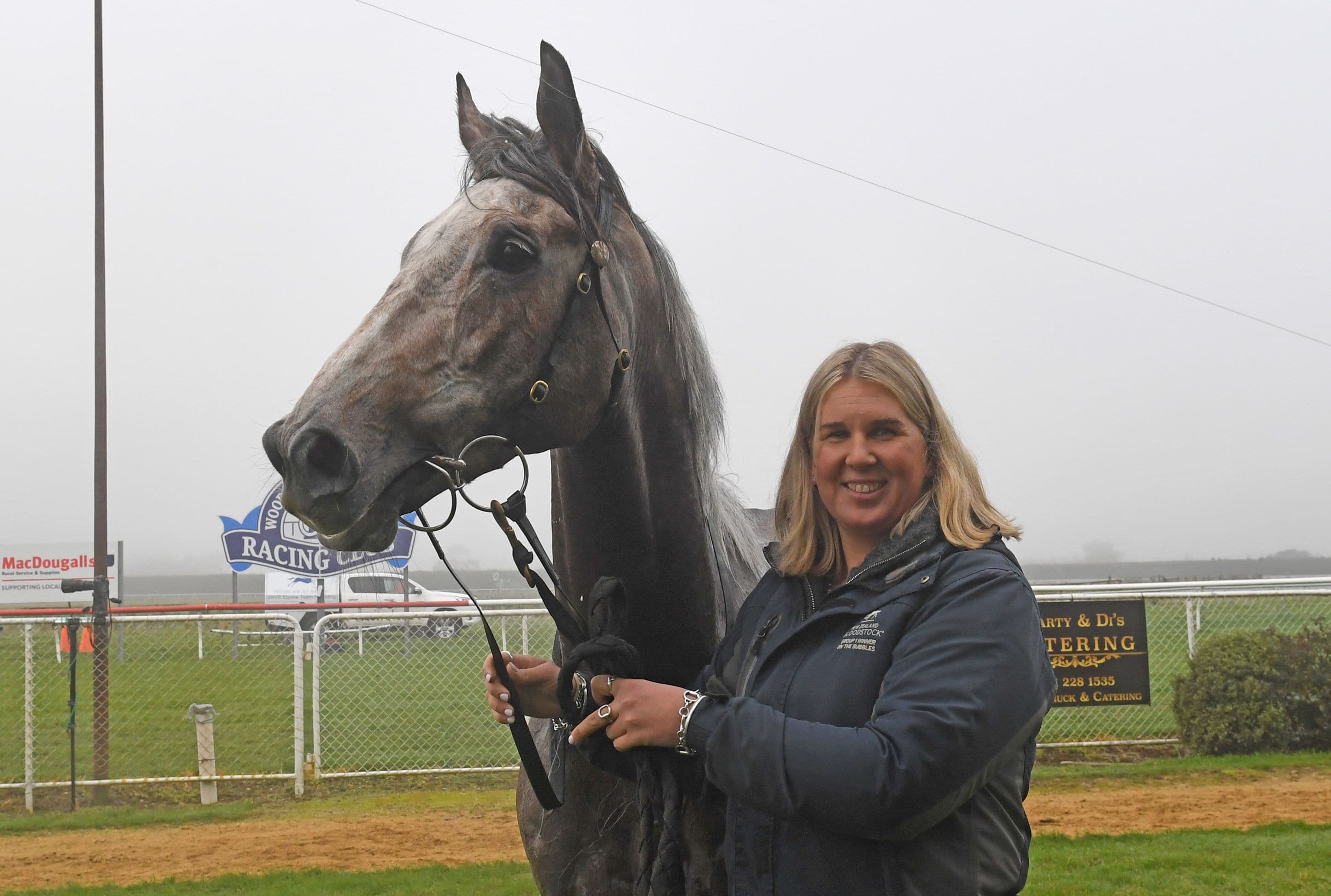 West trains first winner