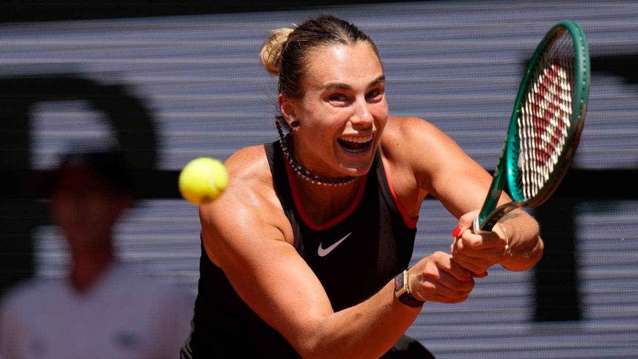 Sabalenka races into French Open second round