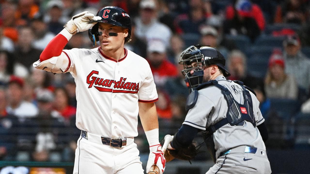 Bazzana hitless as Rays beat Guardians to lead series