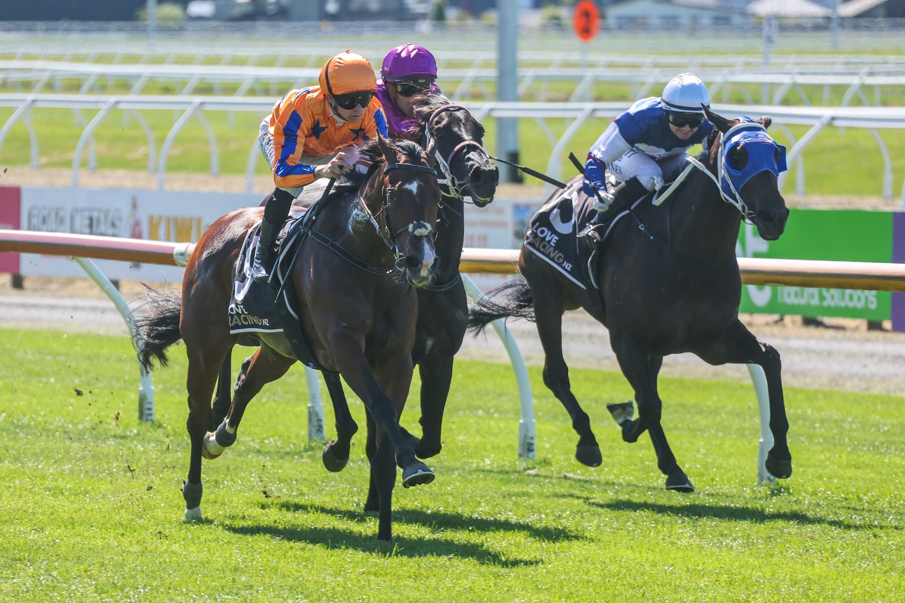 Te Akau Racing strike in Riccarton three-year-old feature