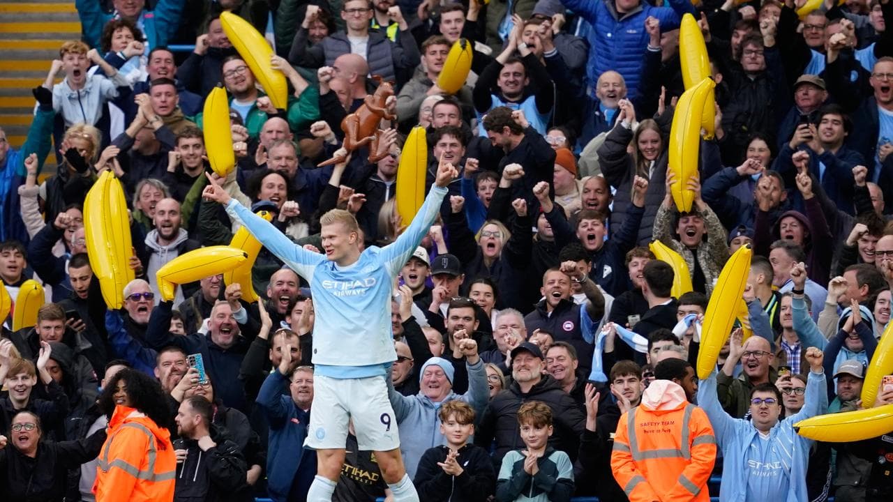 City go bananas for Haaland amid perfect Premier League start