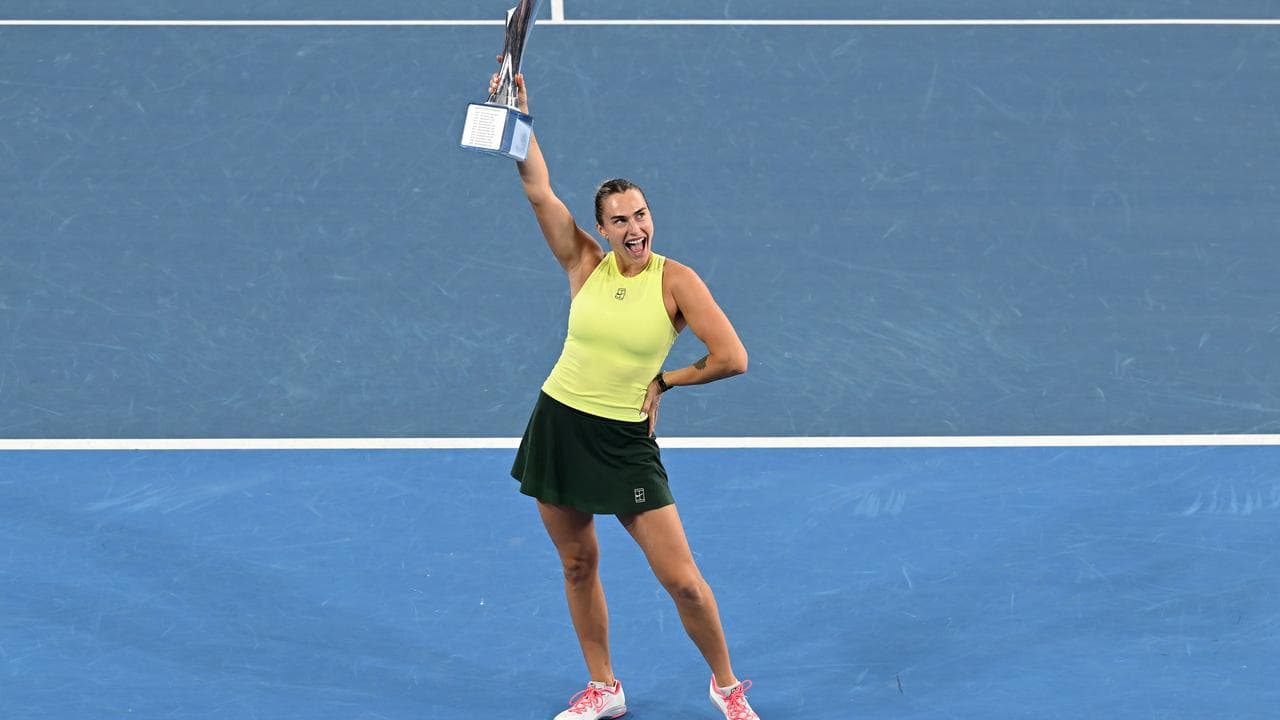 Sabalenka has it 'figured out' ahead of Aus Open