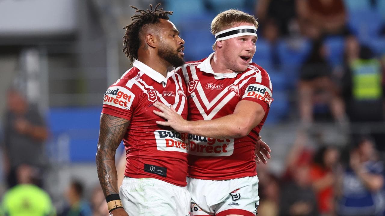 Sleepy Dolphins awake to beat Titans amid high drama