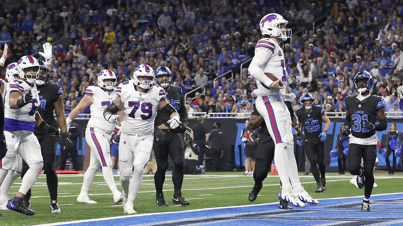 Buffalo Bills snap Detroit Lions' 11-game winning streak
