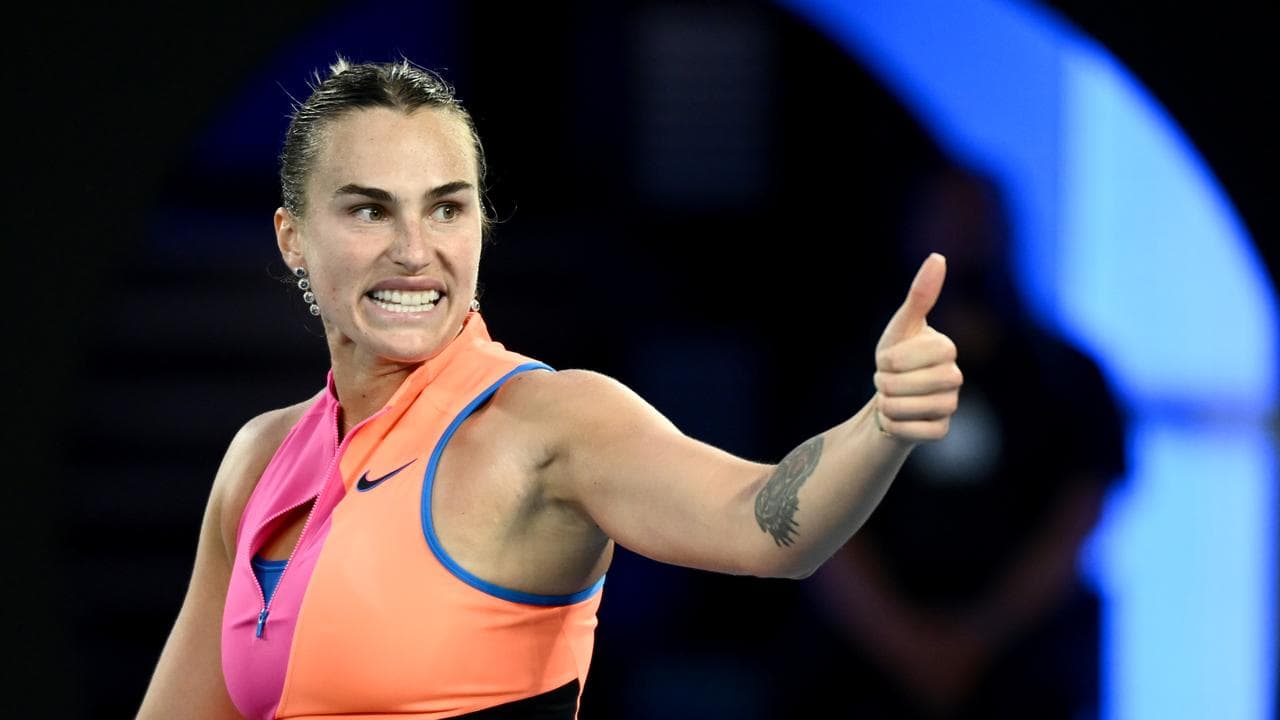 'Just a dream': Sabalenka in Hingis-like Australian Open rare air