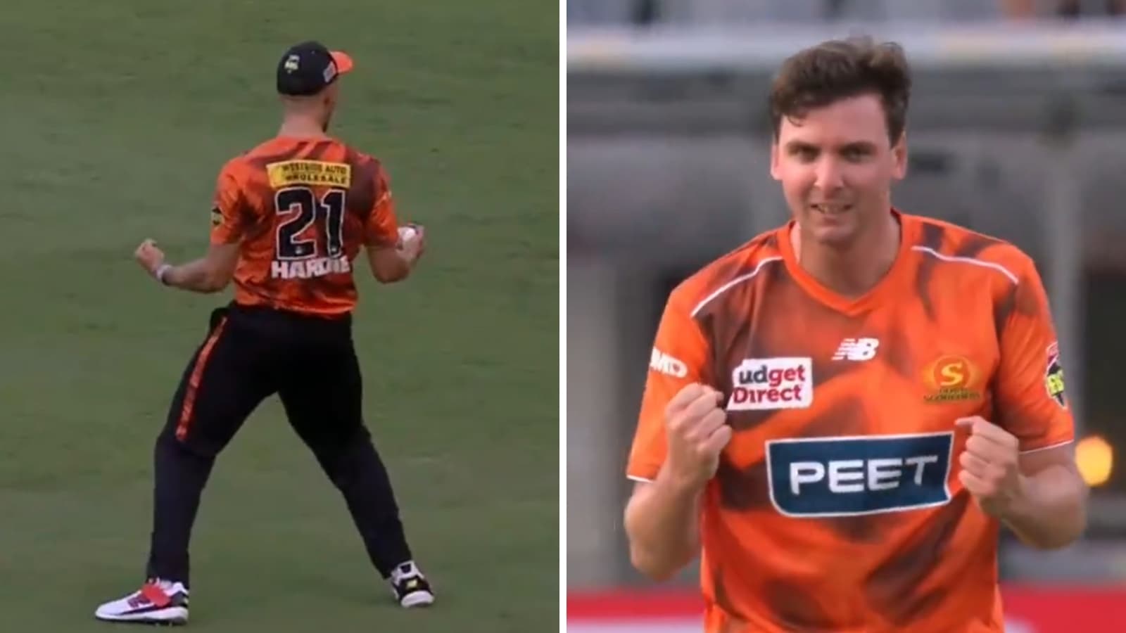 Scorchers secure top spot in front of record home crowd
