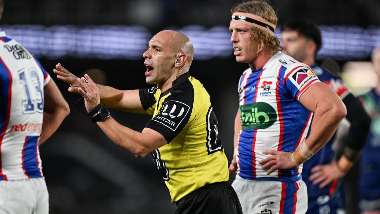 NRL investigating after referee peppered with rubbish
