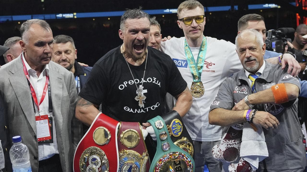 Belt up for grabs: Usyk vacates WBO heavyweight title
