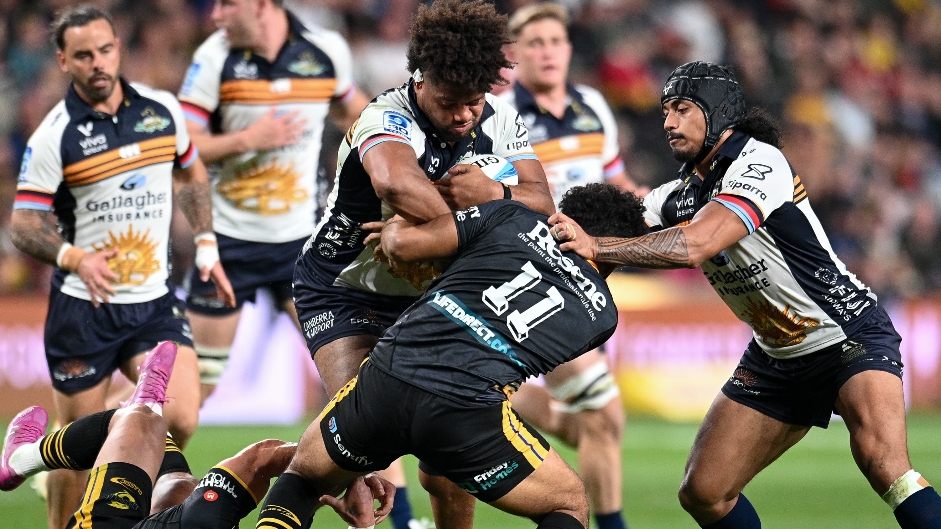 Brumbies set sights on historic Super Rugby playoffs victory over Hurricanes