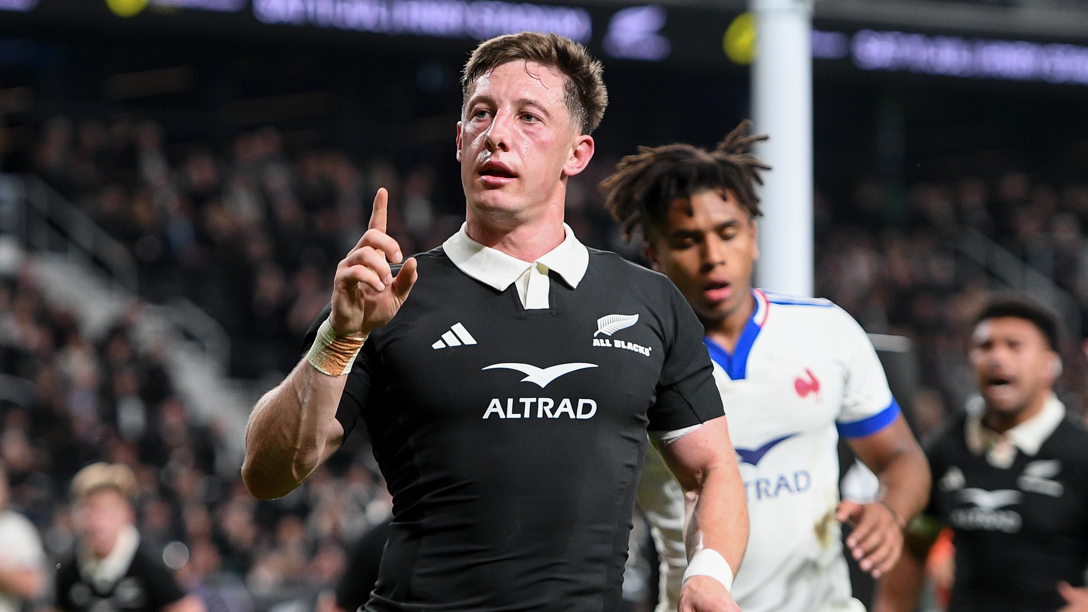 All Blacks kick off Rennie era by winning hectic thriller
