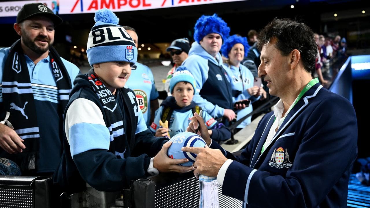 Daley reveals stance on Origin criticism, Blues future