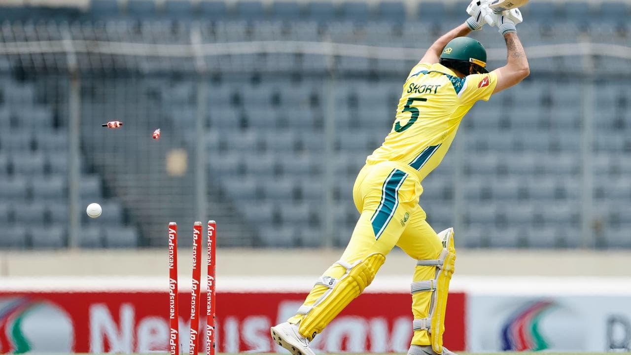 Australia suffer historic ODI series loss to Bangladesh
