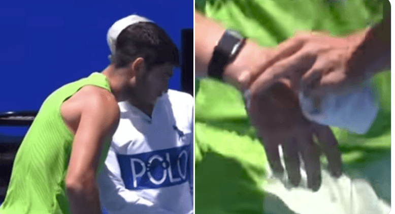 "Not steroids": Fury as world No 1 caught wearing banned tech