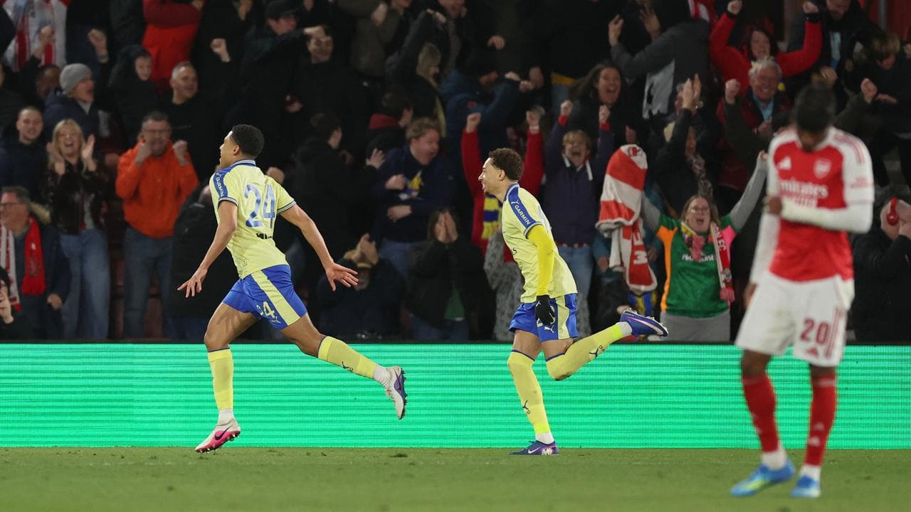 FA Cup shock as Arsenal dumped by second-tier Saints