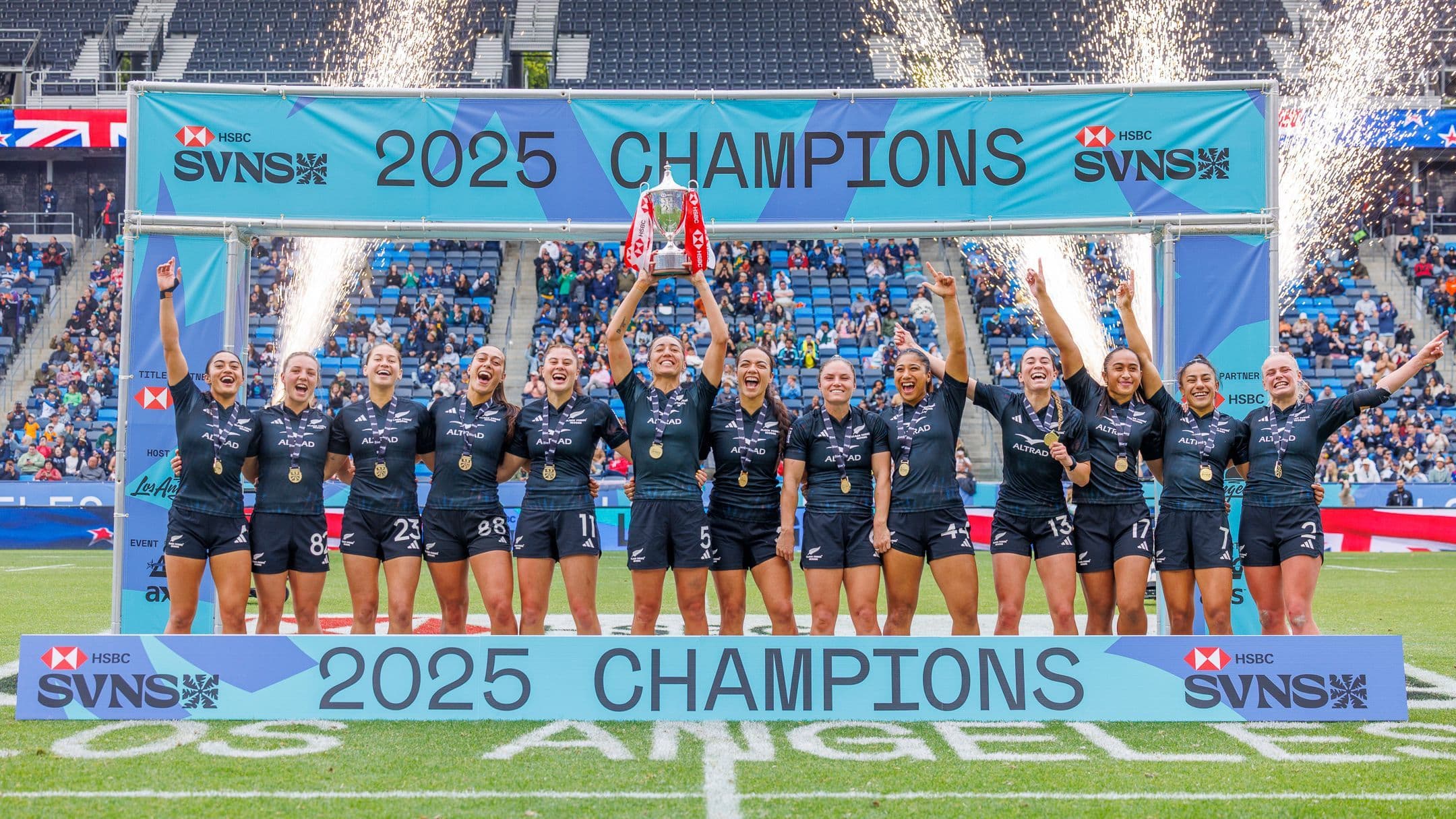 Black Ferns Sevens cruise past Australia to clinch world championship