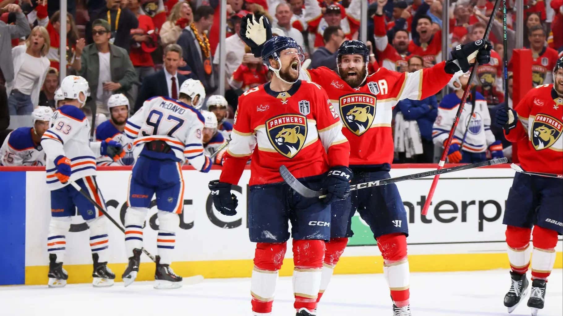 Panthers prove too slick for Oilers in Stanley Cup defence