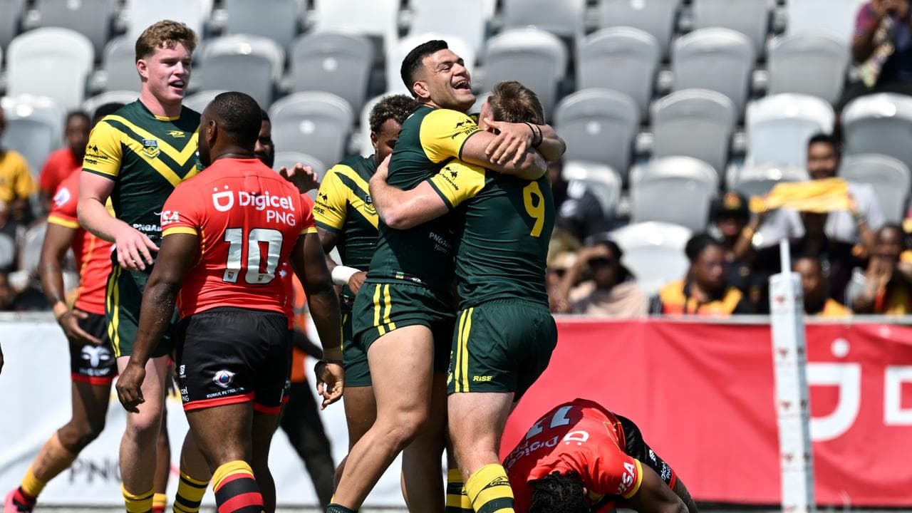 Fifita leads Australia to 11-try rout in PM's XIII game