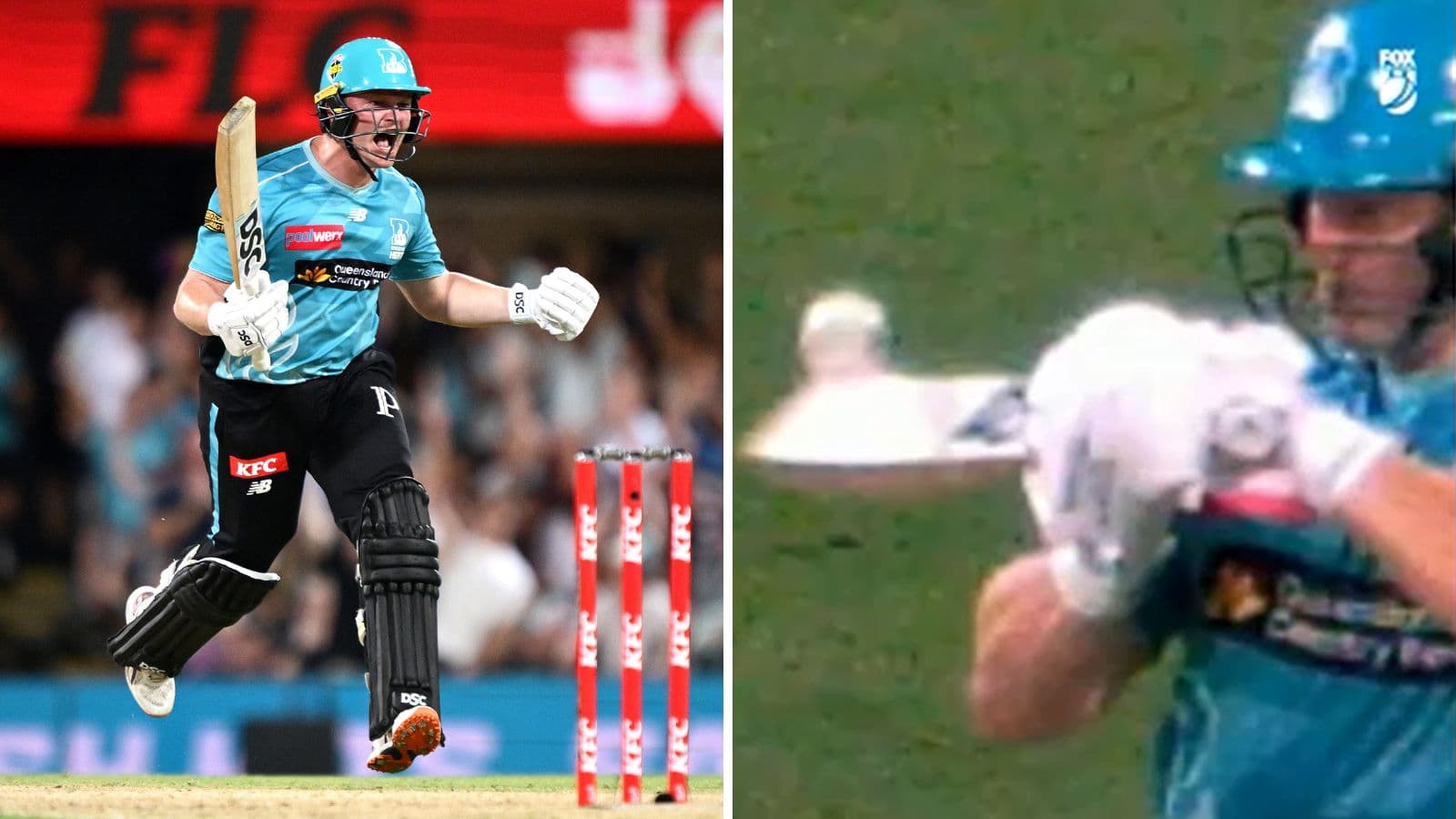 “I did nick one": Bryant ends Stars' unbeaten streak thanks to non-review