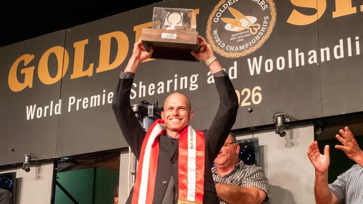 Fagan takes winning form into Northern Hemisphere shearing tour