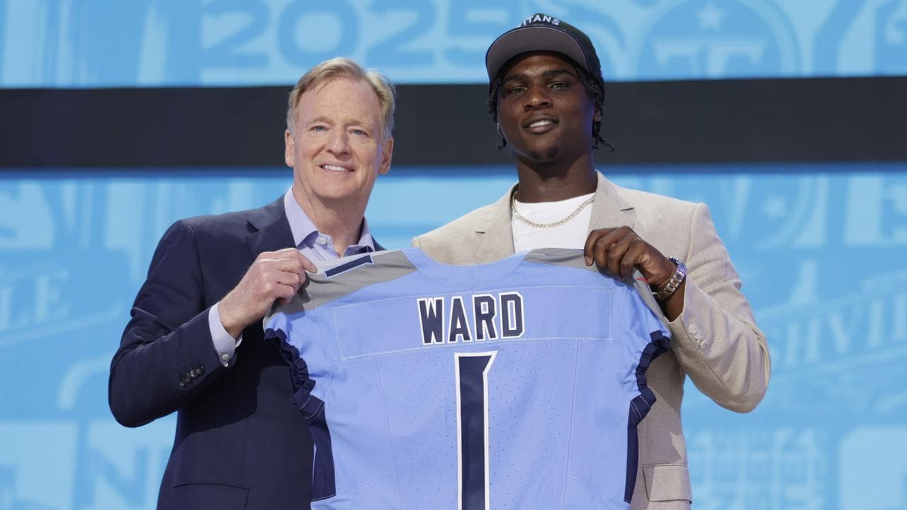 High school underdog rises to first pick in NFL Draft