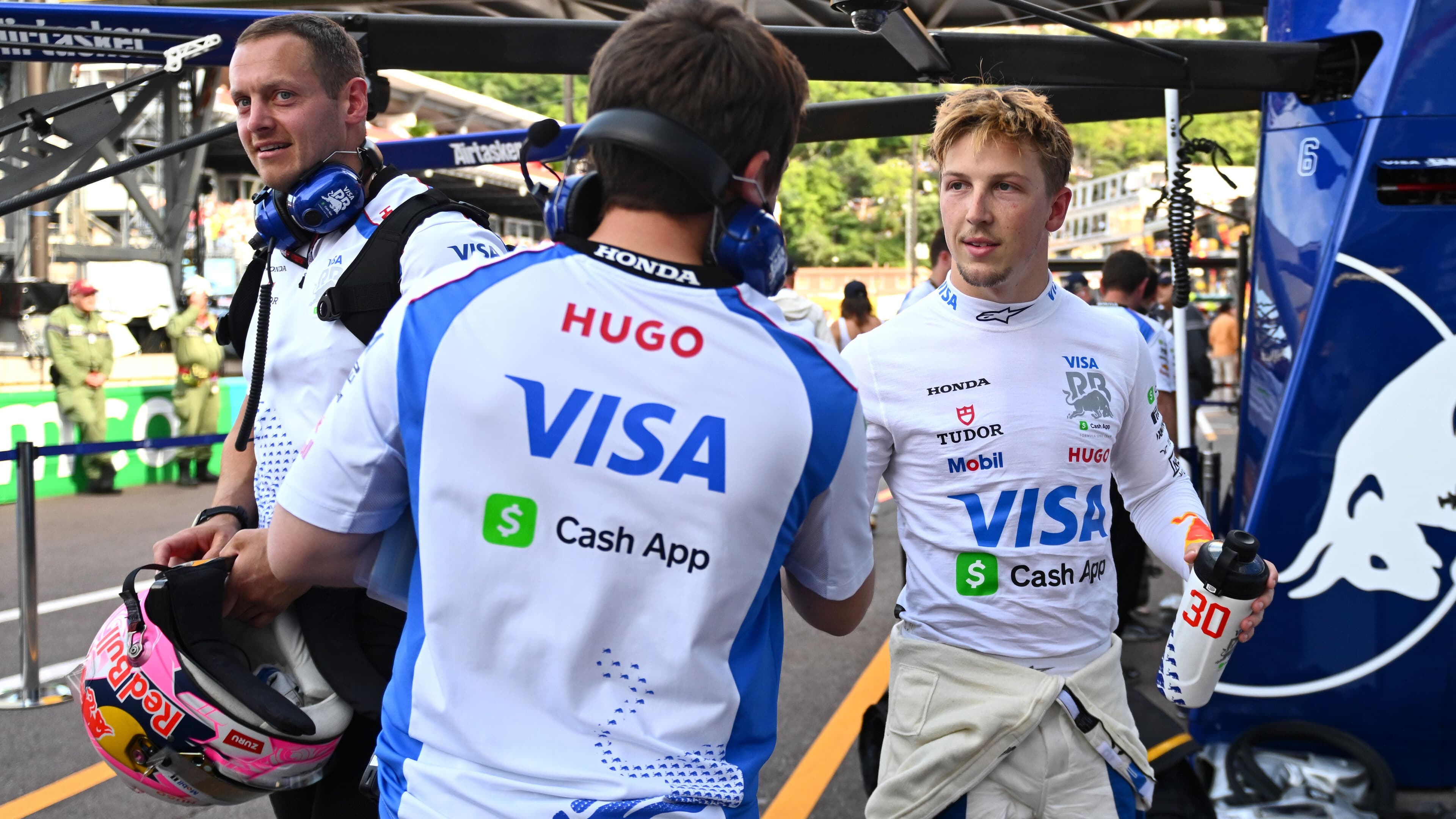 Lawson in strong position for points in Monaco Grand Prix