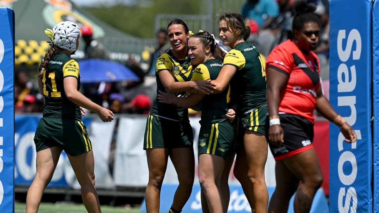 Taylor-made win as Aussies thump PNG in women's PM game