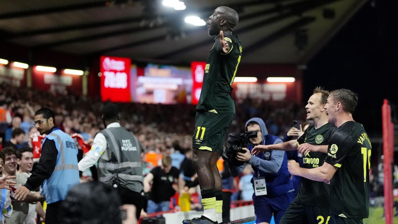 Nottingham Forest's Champions League hopes dashed by Brentford