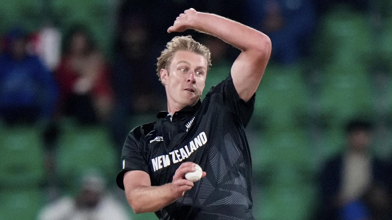 NZ quick back from sidelines to serve it up to Windies