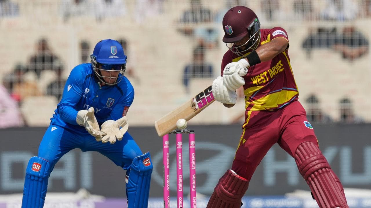 Windies sink Italy, stay perfect at T20 World Cup