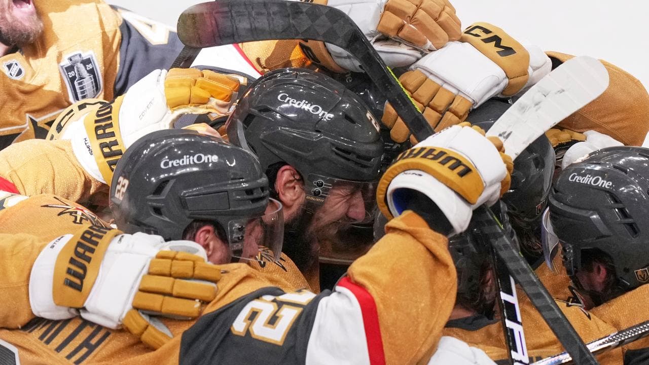Theodore works late-Knight shift in Stanley Cup Final